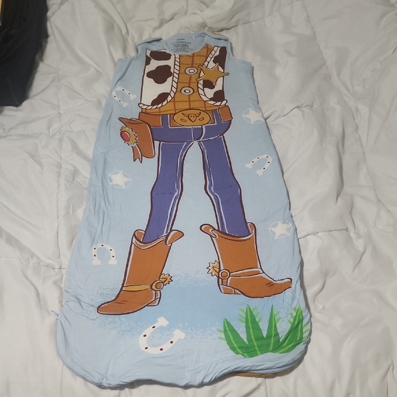 Little Sleepies Other - Little Sleepies Light Blue Cowboy Boot Sleep Sack